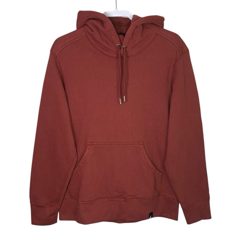 American Giant Hoodie Mens Medium Russet Brown Classic Pullover Heavyweight NEW